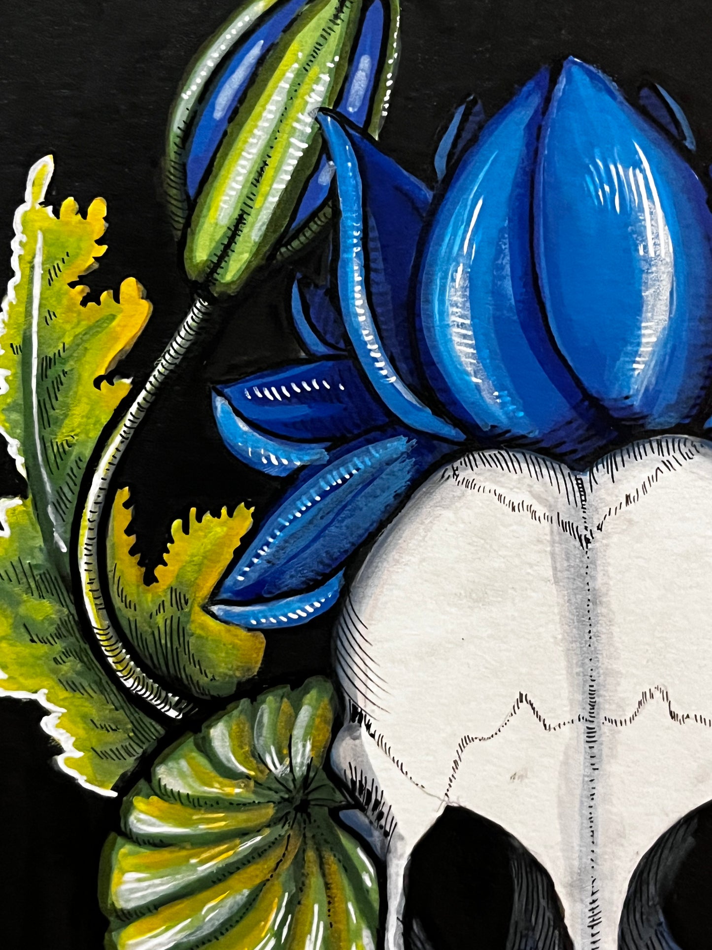 Semper Sersum: aim high (painting)