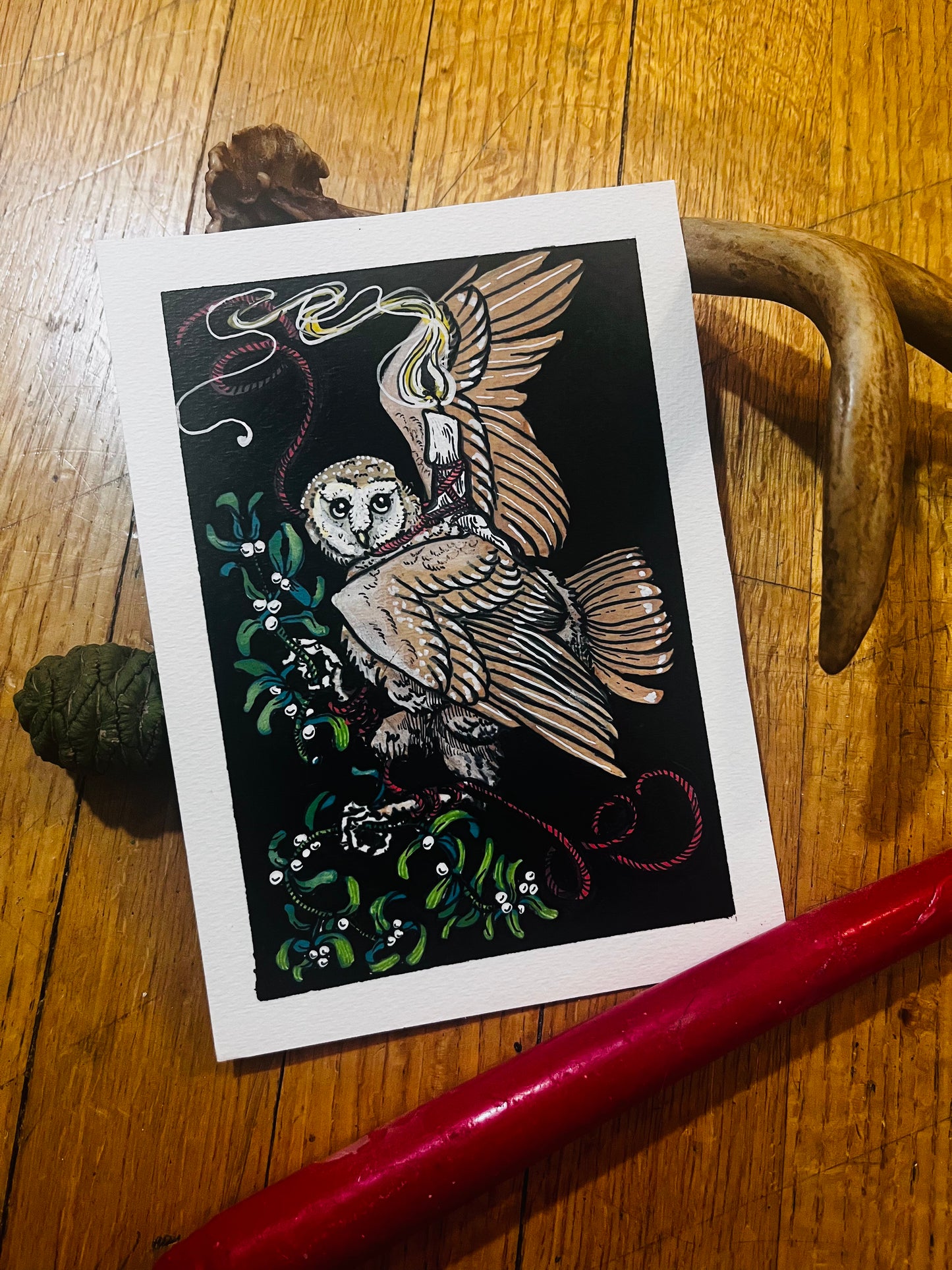 Folding card, Kiss of Night
