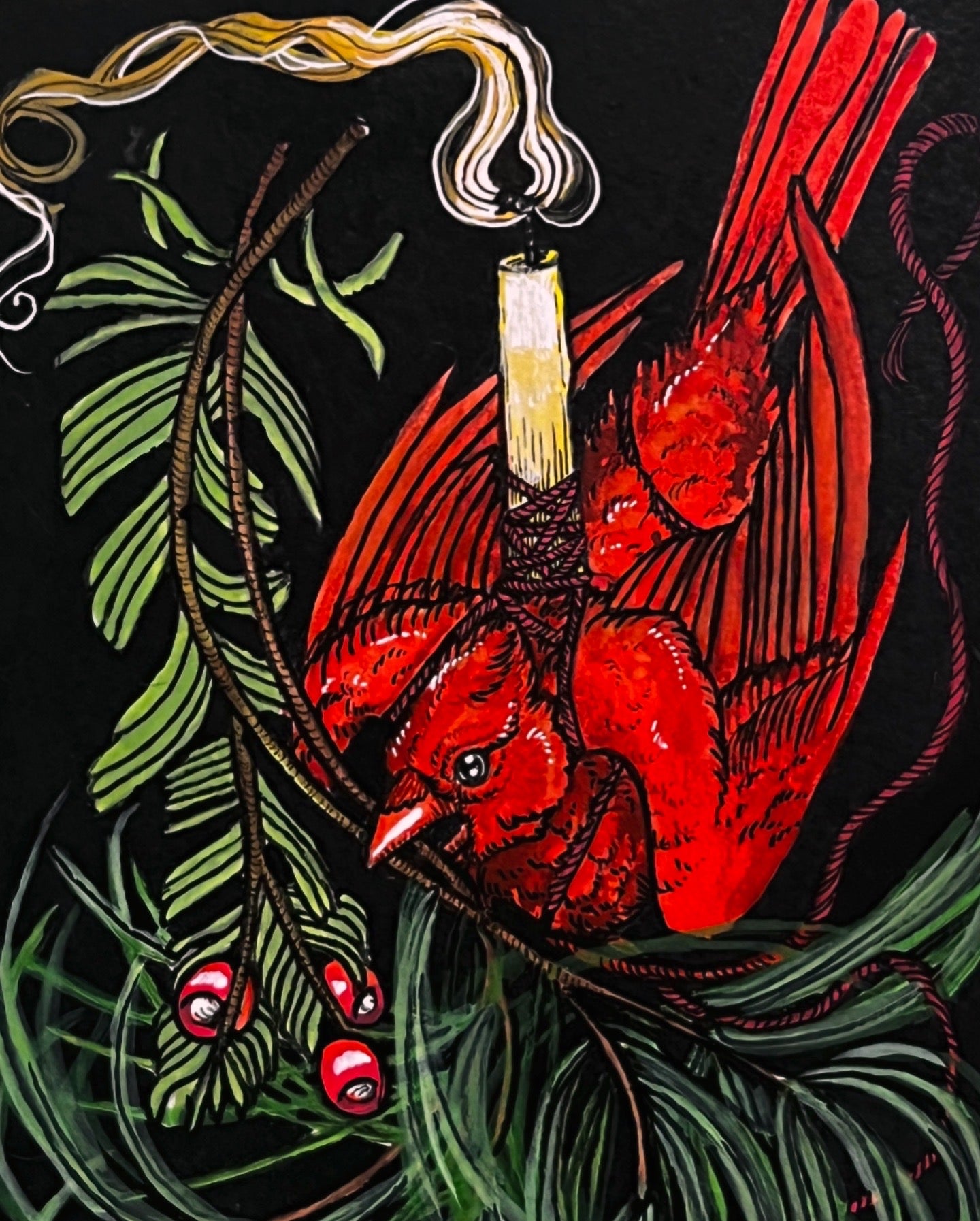 Folding Card, The Spirit Evergreen