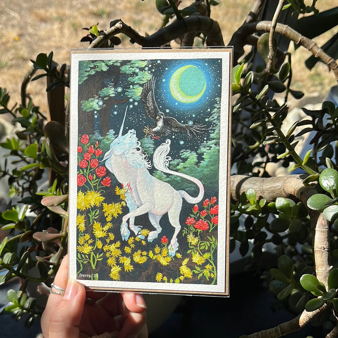 Unicorn Mini Print