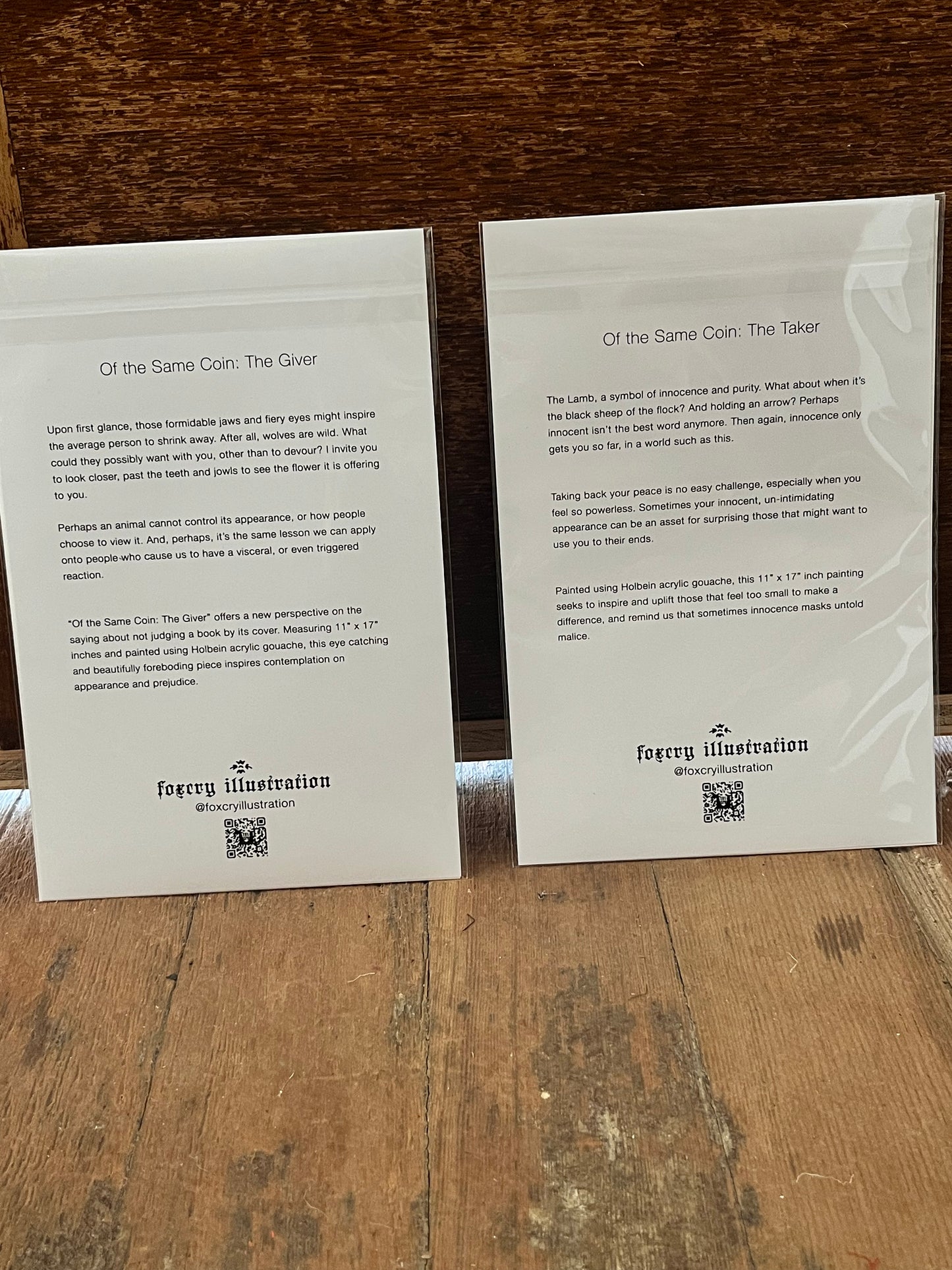 Of the Same Coin DIPTYCH